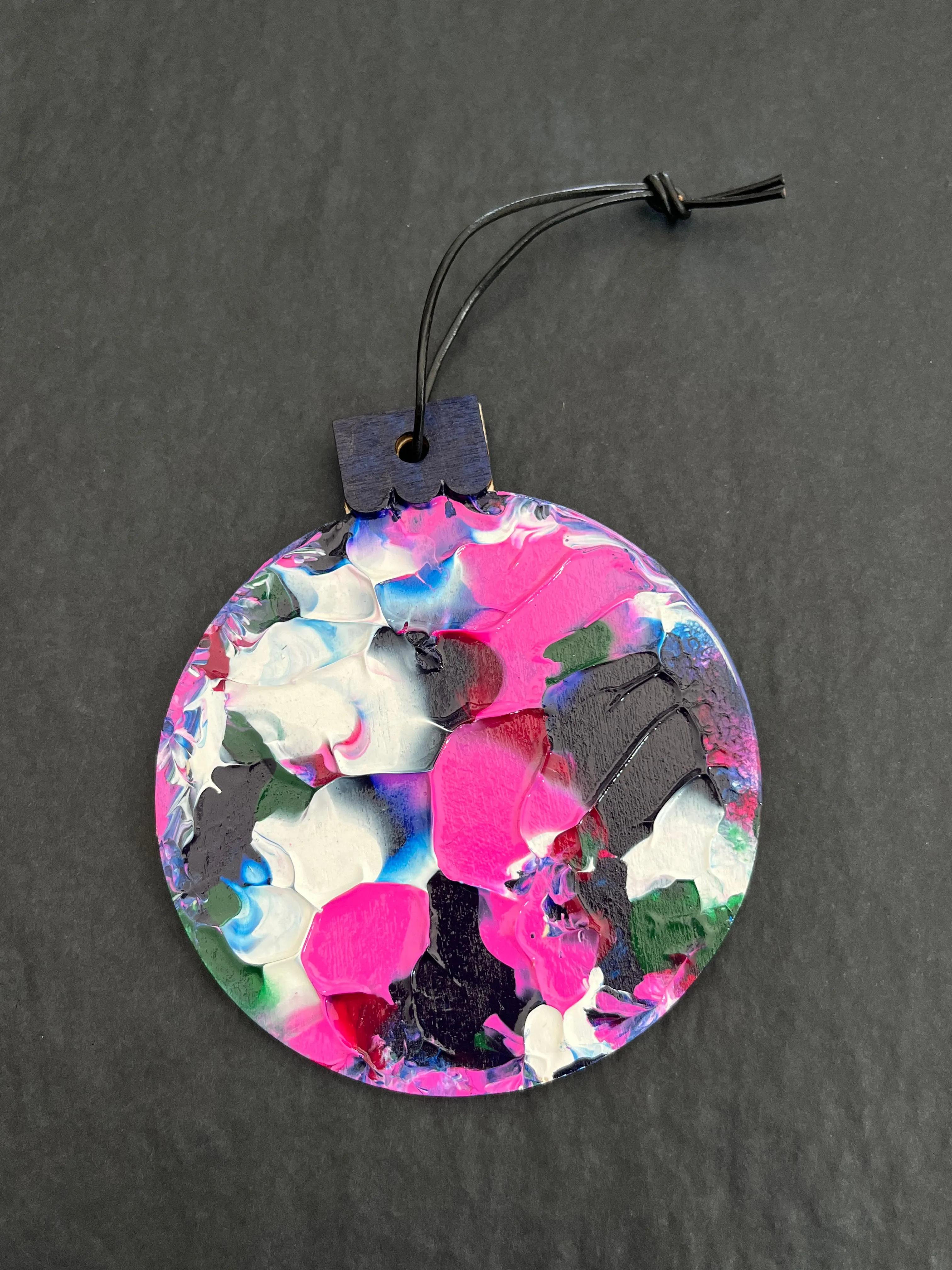 Abstract Arty Christmas Ornaments