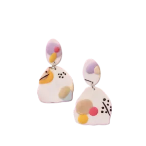 Abstract Terrazzo Earrings