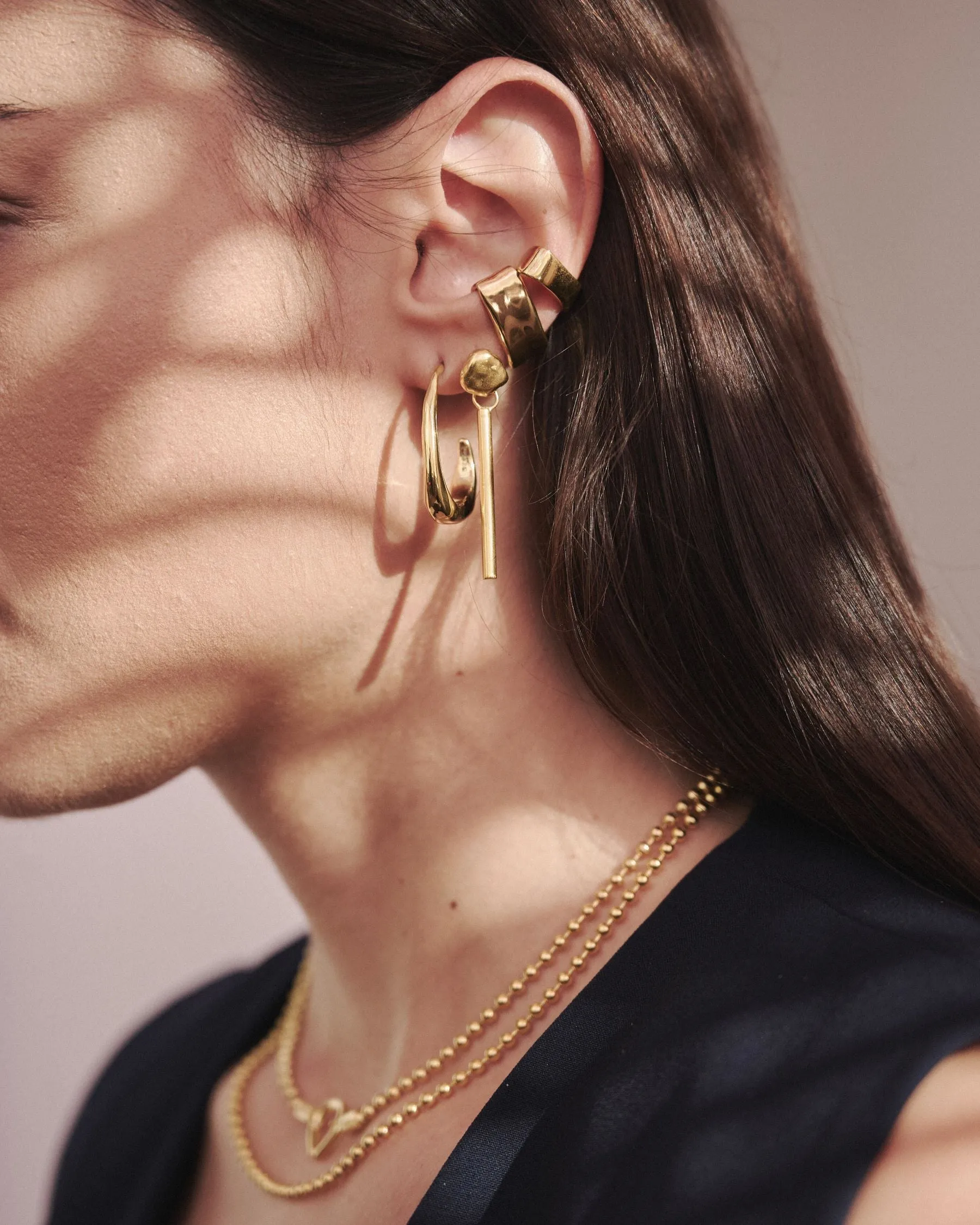 Alia Large Gold Cuff