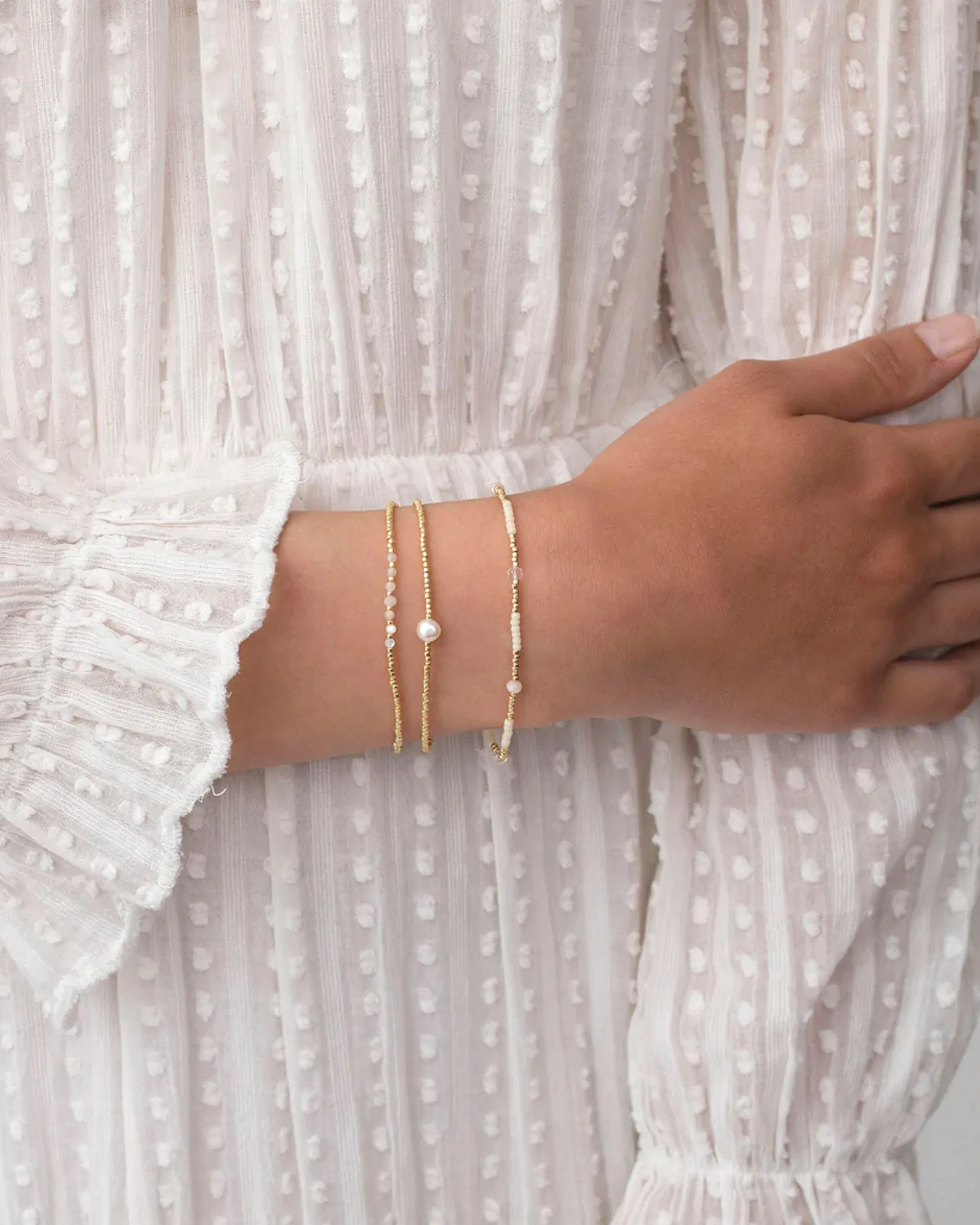 Bead & Gem Bracelet