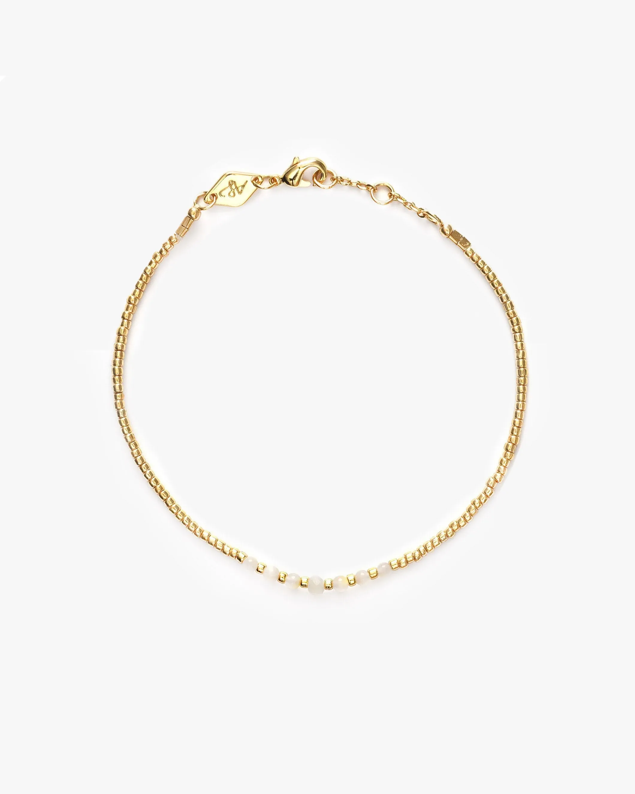 Bead & Gem Bracelet