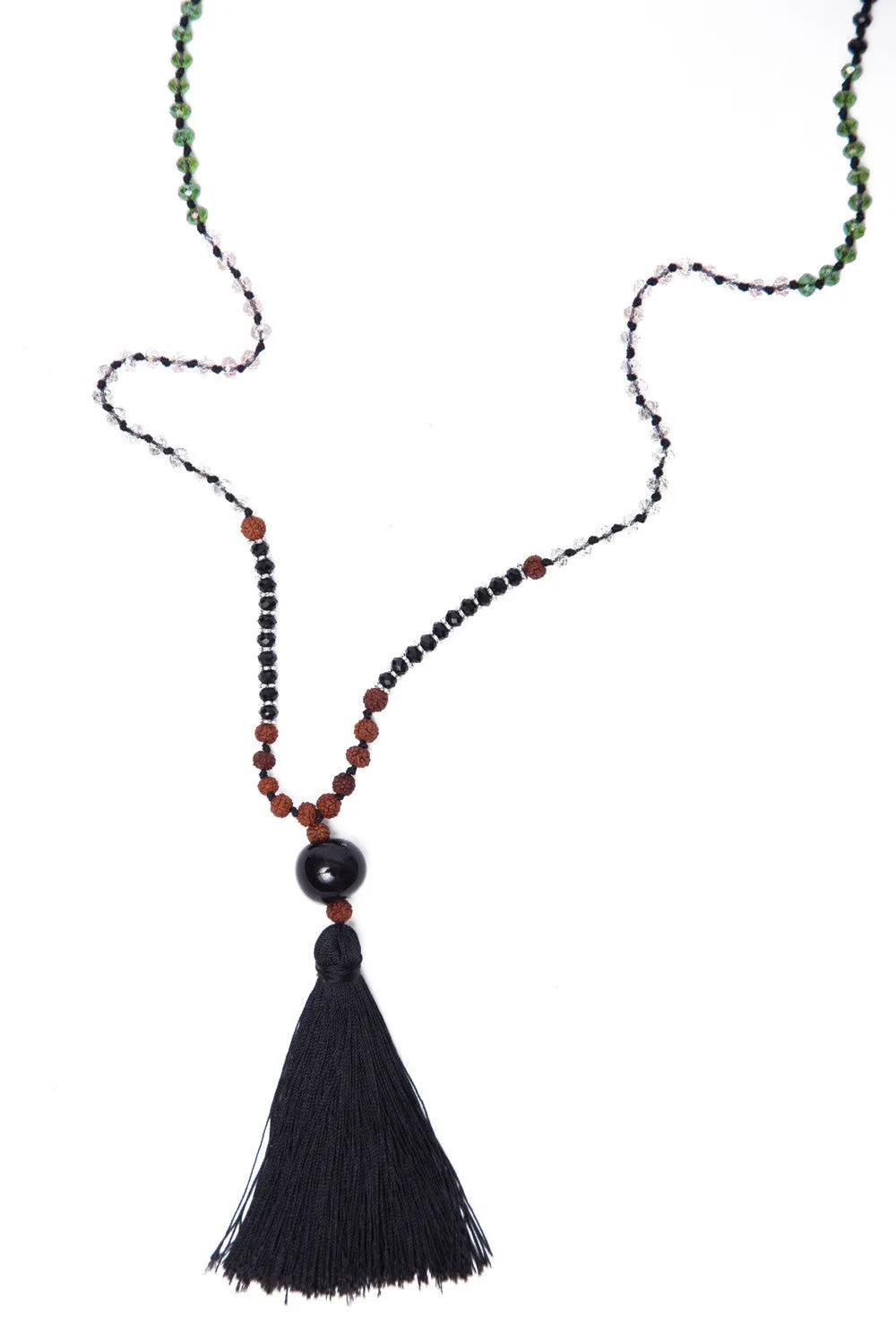 Bead Necklace (Midnight)