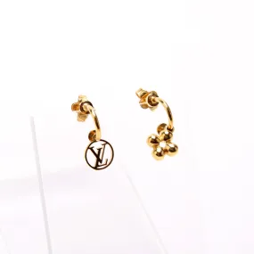 Blooming Charms Drop Earrings Gold