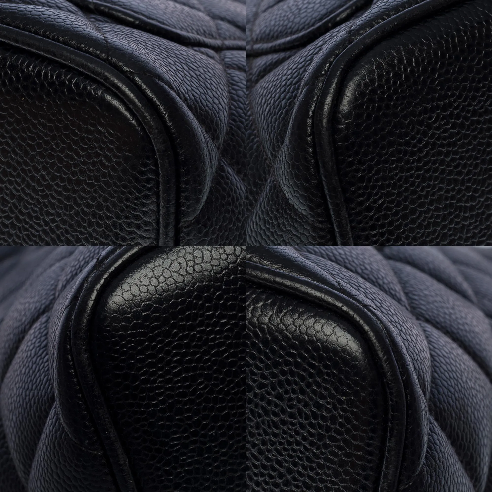 CHANEL Beautiful Cabas Medallion bag in black caviar leather, SHW