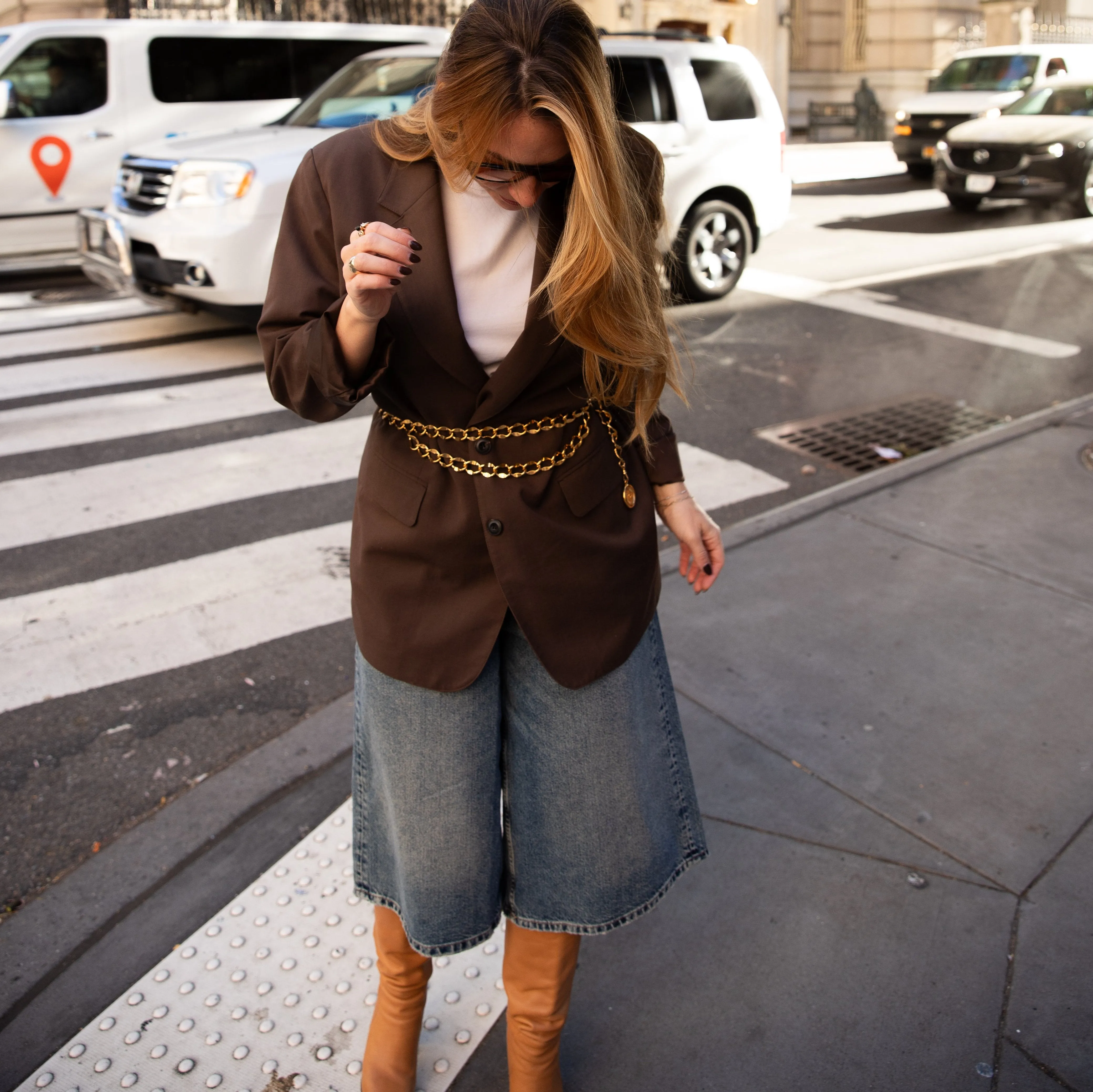 Chanel Vintage Double Chain Belt