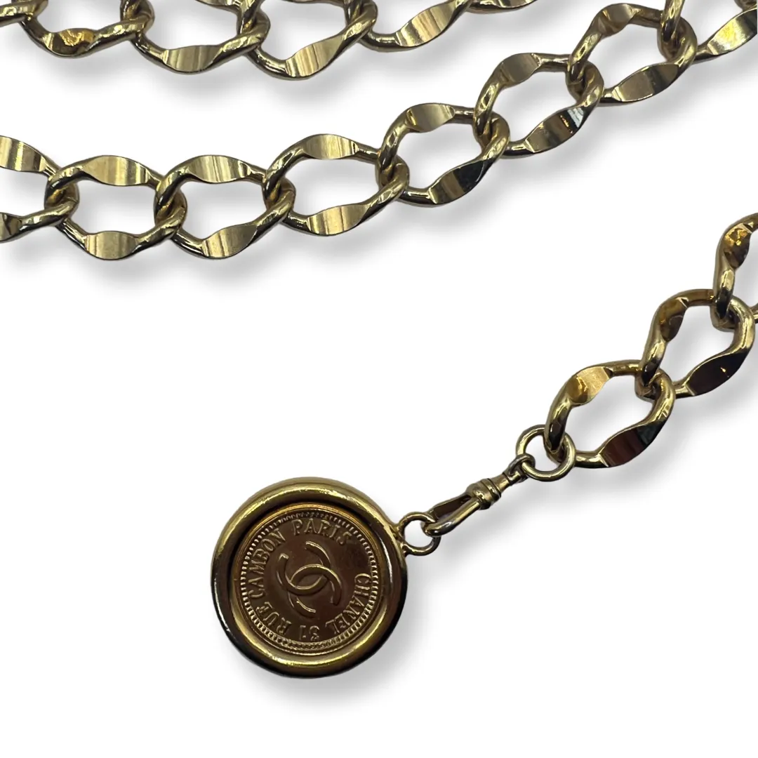 Chanel Vintage Double Chain Belt