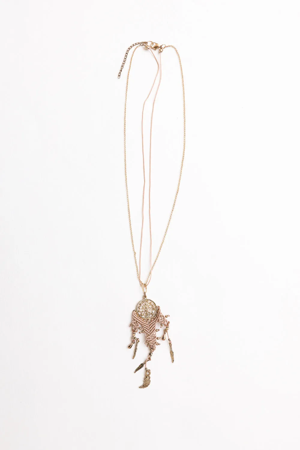 Dream Weave Medallion Necklace