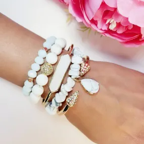 Goddess Inspired Bead Bracelet Set