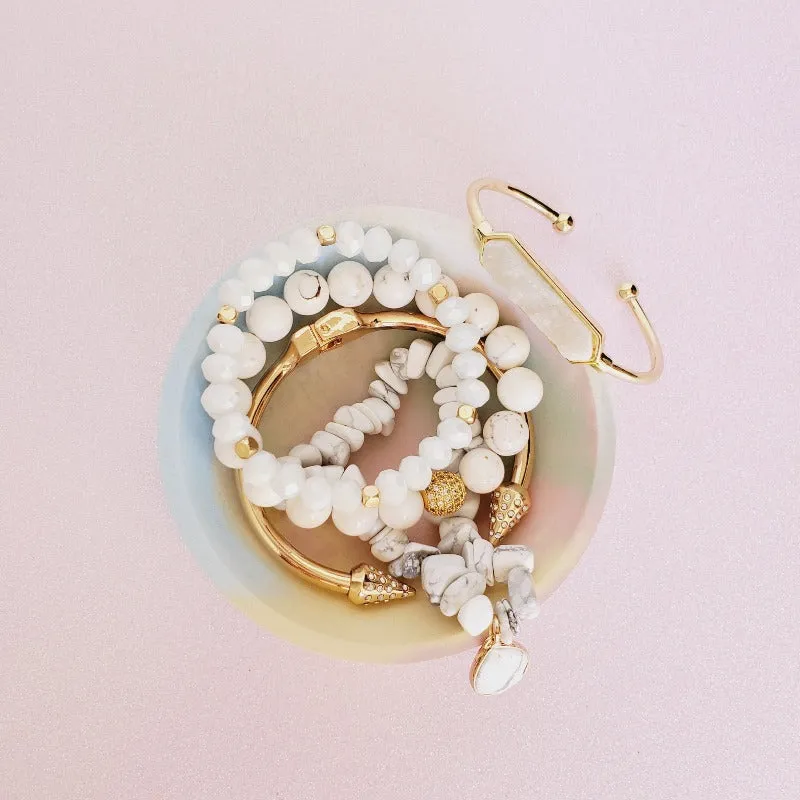 Goddess Inspired Bead Bracelet Set