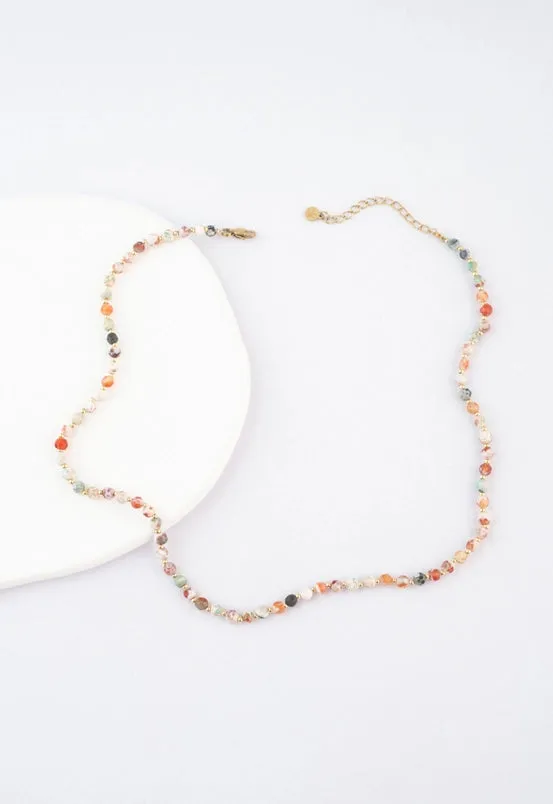Hope Strand Handbeaded Necklace