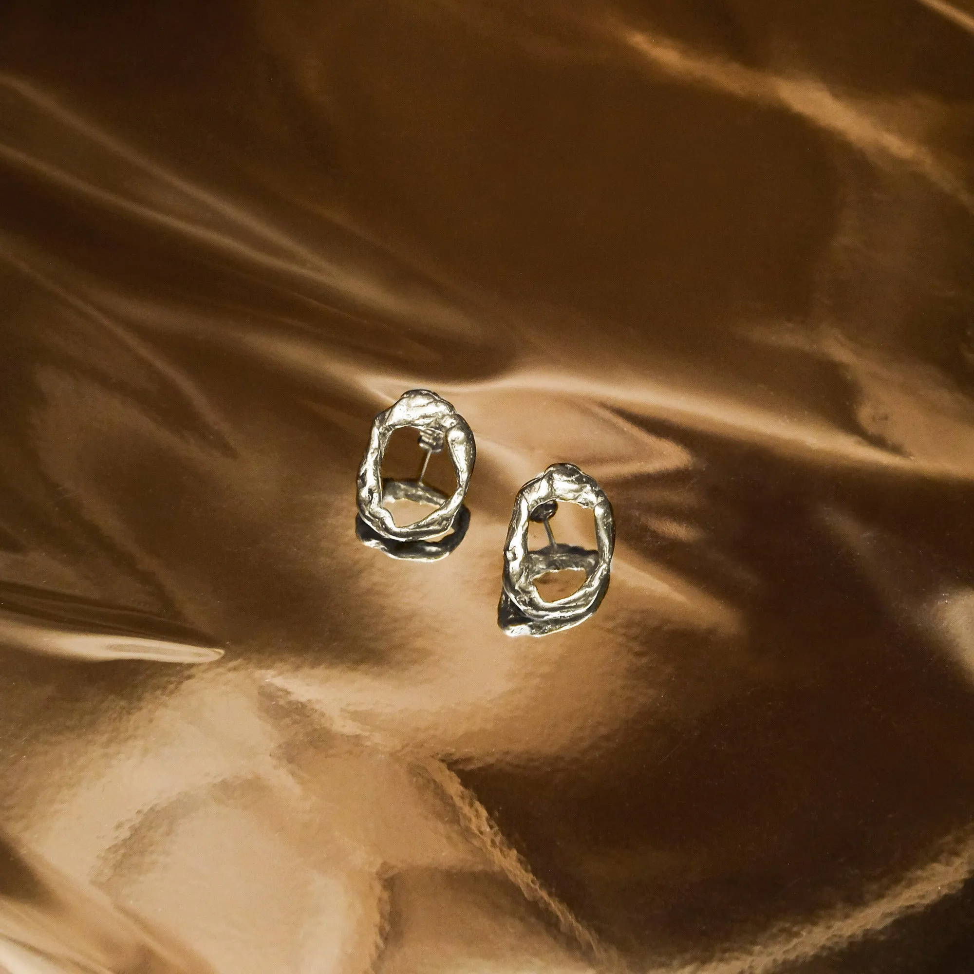 Kyma Earrings  - Small - Silver