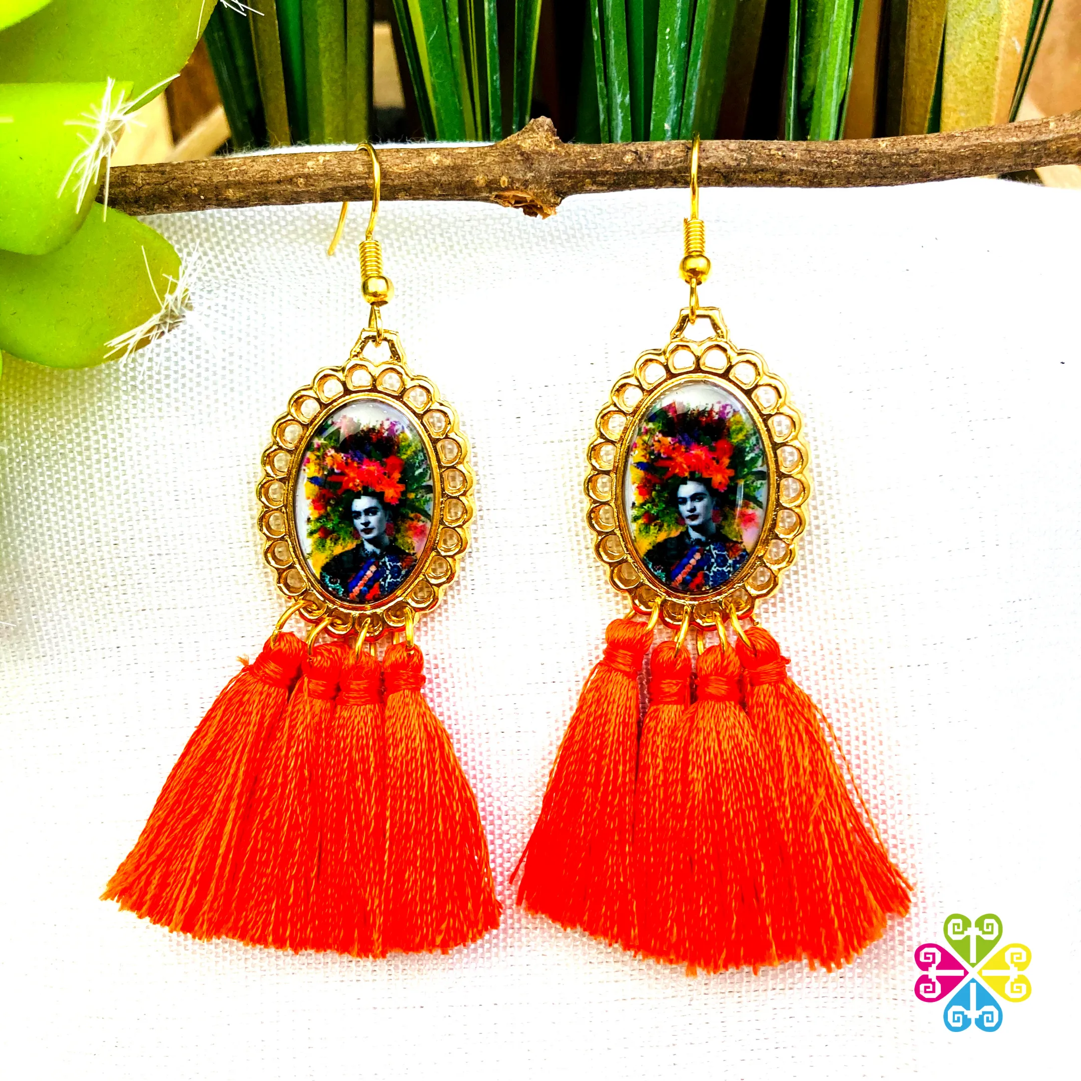 Medium Frida Artisan Earrings