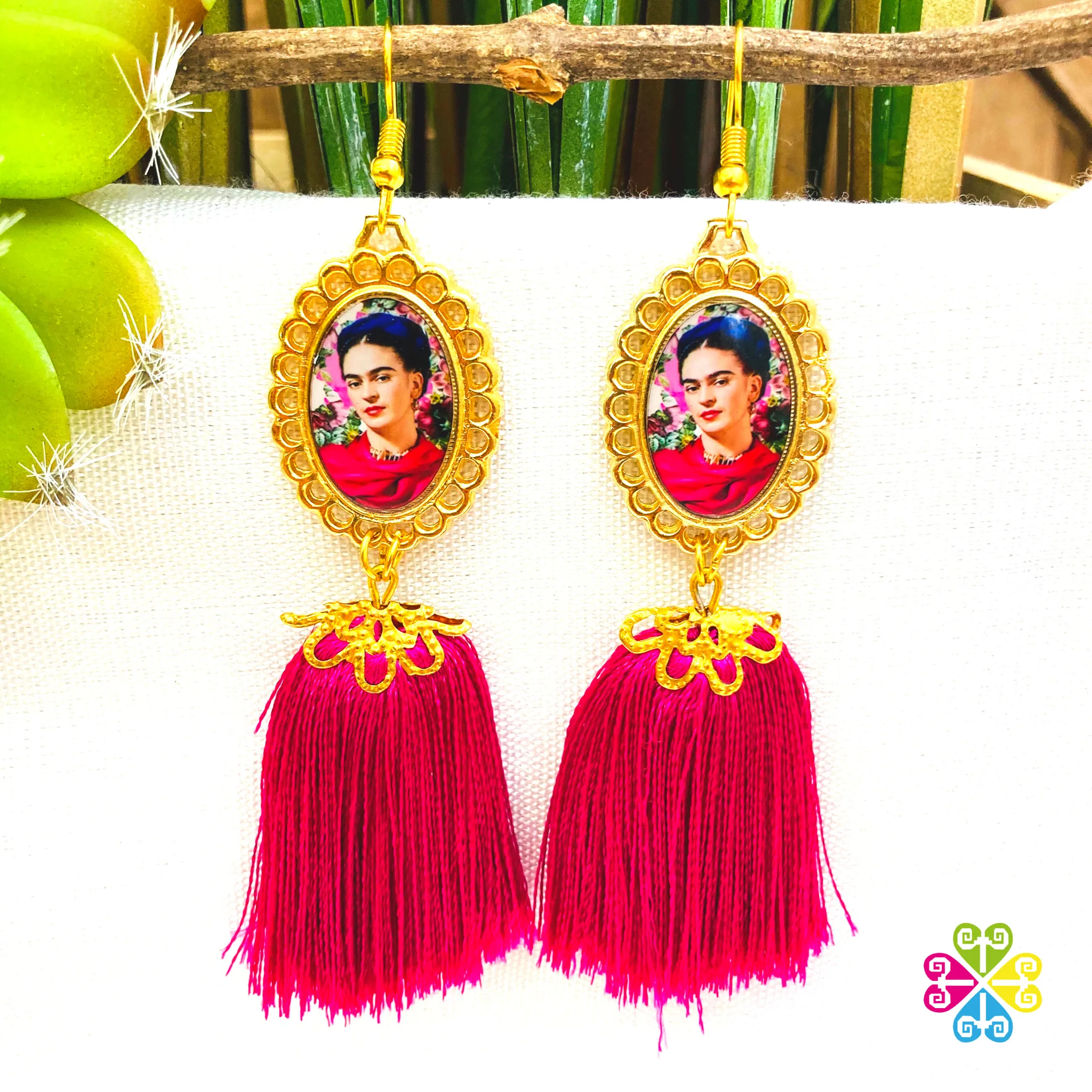 Medium Frida Artisan Earrings