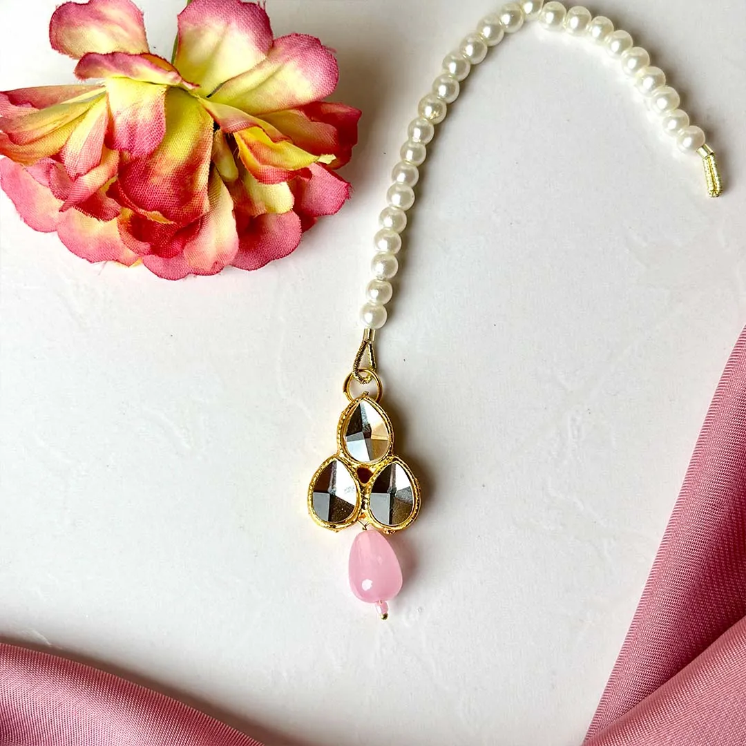 Minimal Earrings/Teeka (Baby Pink)