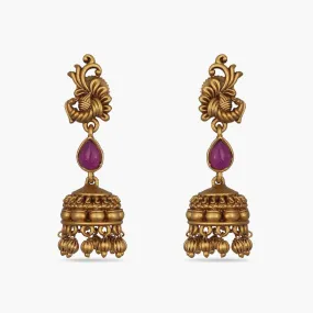 Mukta Antique Jhumka Earrings