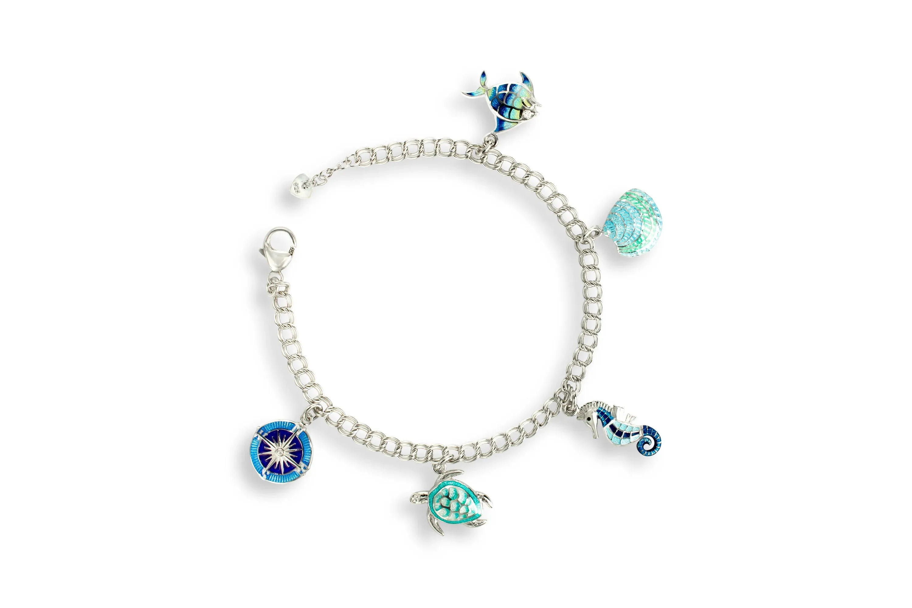 Nicole Barr Nautical Charm Bracelet