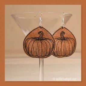 Pumpkin Earrings