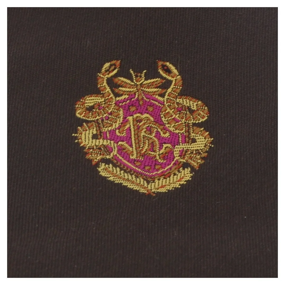 Roberto Cavalli ESZ019 03523 Dark Brown Solid Tie
