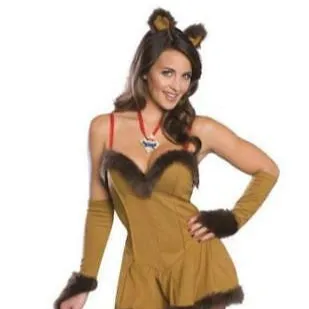Secret Wishes Cowardly Lioness Costume - Medium