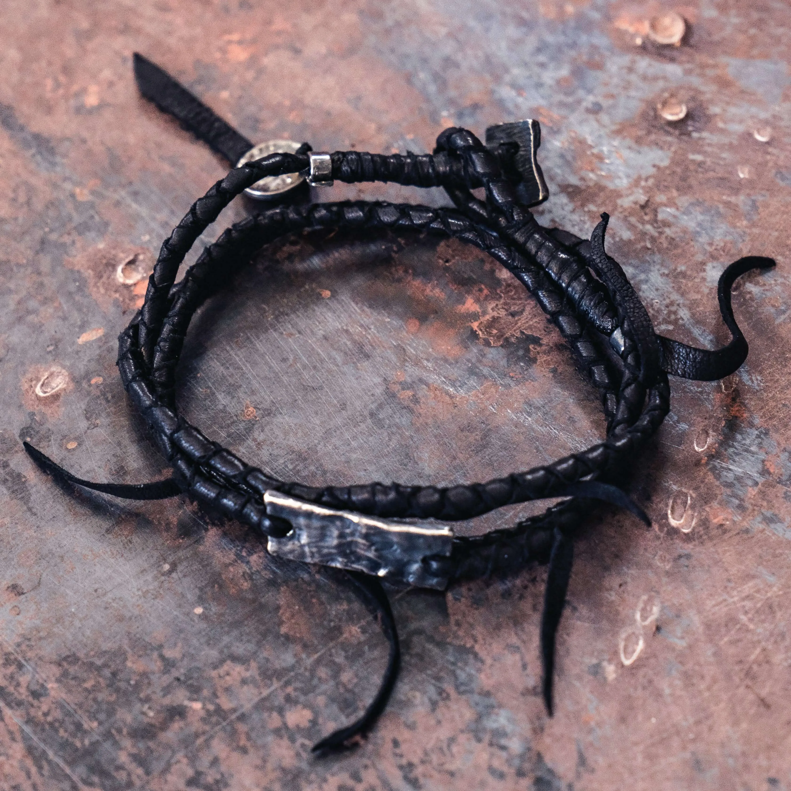 Track Bracelet Stack